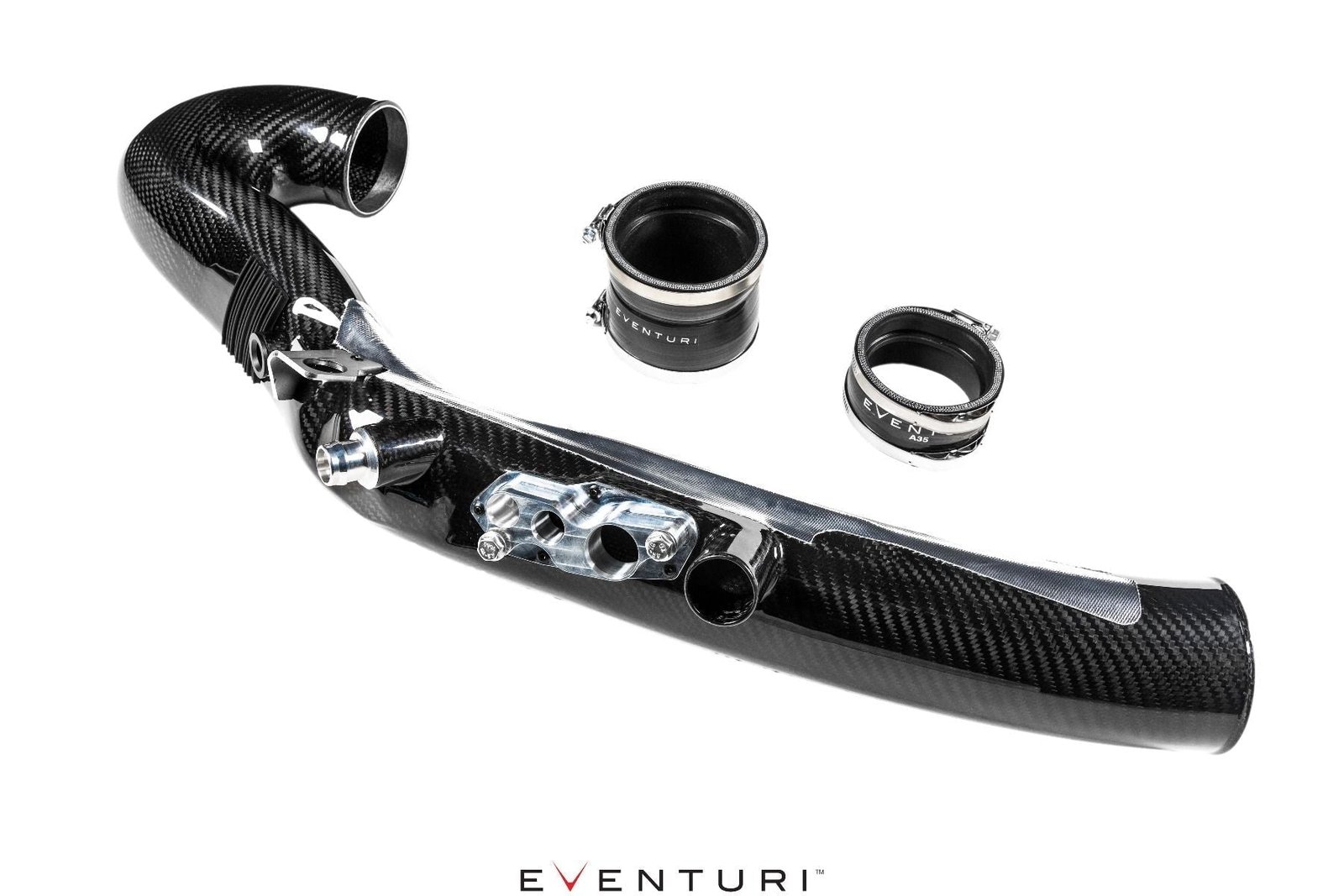 eventuri_merc_a35_turbo_carbon_tube_79e3d8b1-dd3f-4cc4-a29a-71a77235a56a Eventuri - Turbo Tube Mercedes Benz GLA250 - Image 1